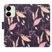 iSaprio flip pouzdro Ornamental Flowers 02 pro Xiaomi Redmi 13C