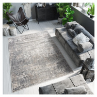 Designový moderní koberec se vzorem v hnědých odstínech Šířka: 120 cm | Délka: 170 cm