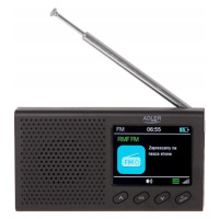 Přenosné rádio LCD Fm Bluetooth Hodiny Ad 1198 (21)