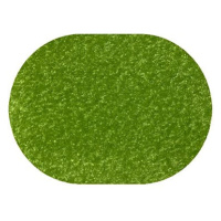 Kusový koberec Eton zelený ovál 140 × 200 cm