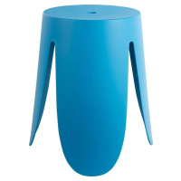 Modrá plastová stolička Ravish – Leitmotiv
