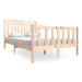 Rám postele masivní dřevo 120 × 200 cm, 3100953