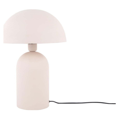 Krémová stolní lampa (výška 43 cm) Boaz – Leitmotiv