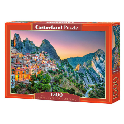 mamido Puzzle 1500 dílků Východ slunce nad Castelmezzano