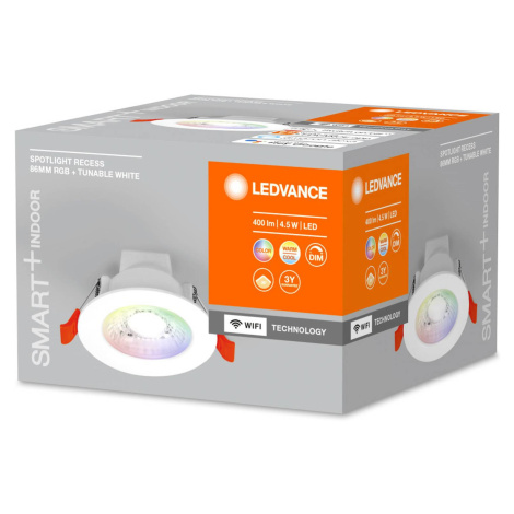 LEDVANCE SMART+ LEDVANCE SMART+ WiFi Spot LED vestavné bodové svítidlo, 36°