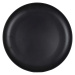 Bo-Camp Melaminové snídaňové talíře Orville 4 - černá