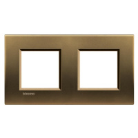 Bticino Living.Light rámeček 2+2M bronz LNA4802M2BZ