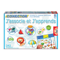 Educa naučná hra Conector J'associe et J'apprends ve francouzštině 14251