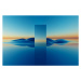 Ilustrace Glass mirror square monolith 5g CGI, Yaroslav Kushta, 40x26.7 cm