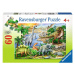 Ravensburger 09621 puzzle prehistorický život 60 dílků