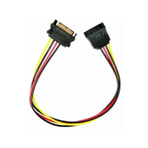 Gembird CABLEXPERT kabel SATA prodloužení napájení, 30cm - CC-SATAMF-01