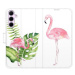 iSaprio Flip pouzdro Flamingos pro Samsung Galaxy A55 5G