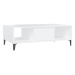 SHUMEE Konferenční stolek bílý 103,5 × 60 × 35 cm dřevotříska , 806022