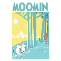 Plakát, Obraz - Moomins - Forest, (61 x 91.5 cm)