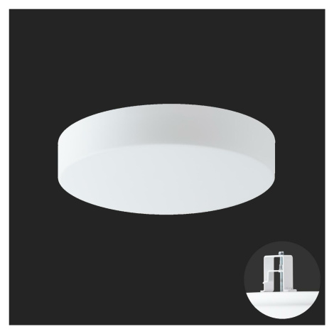 OSMONT ELS68629 ELSA V3 stropní/nástěnné skleněné polovestavné svítidlo bílá IP44 4000 K 20W LED