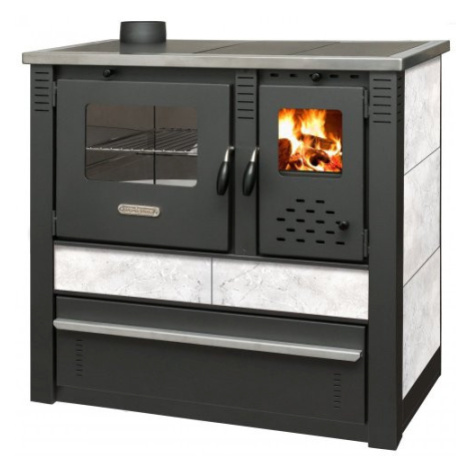 PROTERMO sporák na tuhá paliva PANONIA - L - bílý