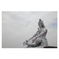 Fotografie RISHIKESH, INDIA , Statue of Shiva,, Om  Joshi, (40 x 26.7 cm)