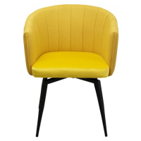 KARE Design Otočná židle Merida Yellow