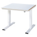 RAU Psací stůl s elektrickým přestavováním výšky, ocelový povlak, nosnost 300 kg, š x h 1000 x 1