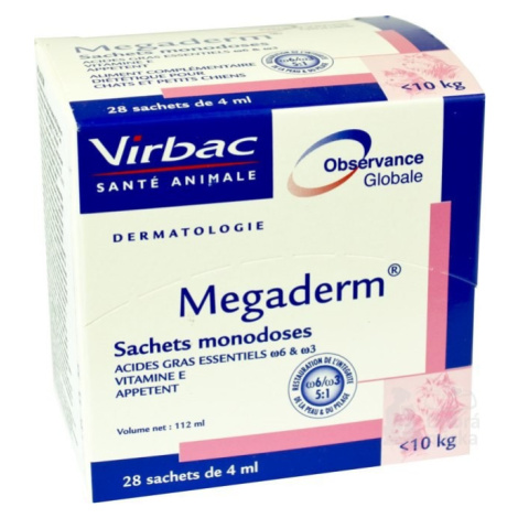 Megaderm 28x4ml 1 + 1 zdarma Virbac