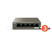 Tenda TEG1109P-8-102W - PoE AT Switch 102Watt, 9xRJ45 Switch s 8x 10/100/1000 Mbps PoE, Fanless,