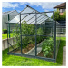 Zahradní skleník Gampre SANUS PRO XL-7, antracit, 6 mm