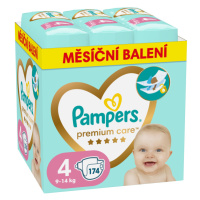 Pampers Premium Care Velikost 4, 174 Plenek, 9kg-14kg