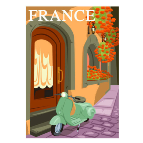 Ilustrace Travel Destination Vector Poster, Rudzhan Nagiev, 30 × 40 cm