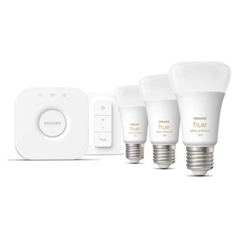 Smart startovací balíček 5 ks E27, 11 W White ambiance – Philips Hue