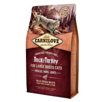 Carnilove Duck & Turkey for Large Breed Cats – Muscles, Bones, Joints 2 kg