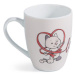 NICI hrnek Kočička ´´Celebrate Love´´ 310ml, porcelán, v dárkové krabičce