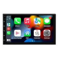 Hizpo 2Din univerzální Android Autorádio s kamerou, 2GB RAM, Apple CarPlay Android Auto černé