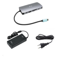 i-tec USB-C Metal Nano Dock HDMI/VGA with LAN + PD 100 W + zdroj 112W (PD 100W)