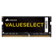 Corsair Value Select 8GB DDR4 2133 CL15 SO-DIMM CMSO8GX4M1A2133C15 Černá