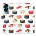 iSaprio Flip pouzdro Sushi Pattern 02 pro Honor 90 Lite 5G