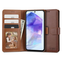 Pouzdro TECH-PROTECT WALLET GALAXY A55 5G BROWN (5906203692125)