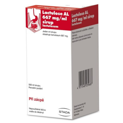 LACTULOSE AL 667MG/ML SIR 1X500ML