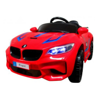 Mamido Elektrické autíčko Cabrio B6 červené
