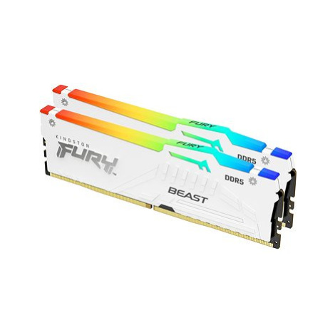 Kingston FURY 64GB KIT DDR5 5600MHz CL40 Beast White RGB XMP