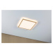 PAULMANN LED Panel Atria Shine Backlight IP44 hranaté 293x293mm 16W 3000K design dřevo 710.30