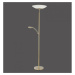 PAUL NEUHAUS LED stojací svítidlo, matná mosaz, lampa na čtení, stmívatelné 3000K PN 655-60