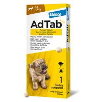 AdTab 56mg žvýkací tablety pro psy 1.3-2.5kg 1ks - balení 3 ks