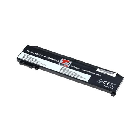 T6 Power pro Lenovo ThinkPad T460s 20FA, Li-Poly, 11,4 V, 2065 mAh (24 Wh), černá