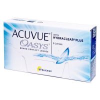 ACUVUE OASYS with HYDRACLEAR®PLUS dioptrie: -6,00 (6 čoček)