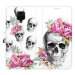 iSaprio flip pouzdro Crazy Skull pro Xiaomi Redmi Note 9 Pro / Note 9S