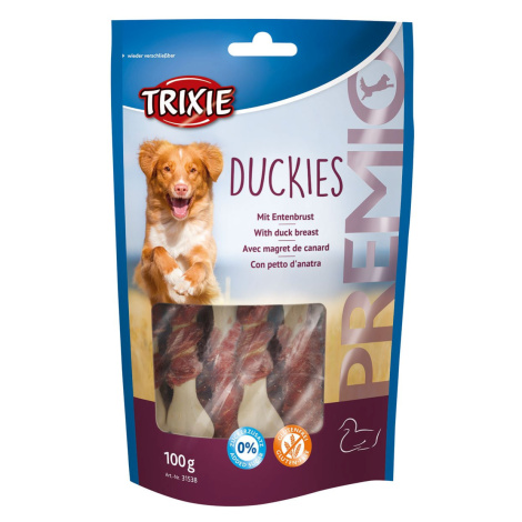Trixie PREMIO Duckies pamlsek pro psy 10 × 100 g