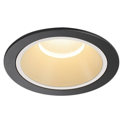 SLV BIG WHITE NUMINOS DL XL vnitřní LED zápustné stropní svítidlo černá/bílá 3000 K 20° 1004010