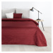 Přehoz na postel JORGE červená 220x240 cm Mybesthome