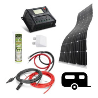 VSelektro Solar kit 100Wp - bydlík I flexi