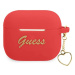 Guess GUA3LSCHSR AirPods PRO  cover red Silicone Charm Heart Collection (GUA3LSCHSR)